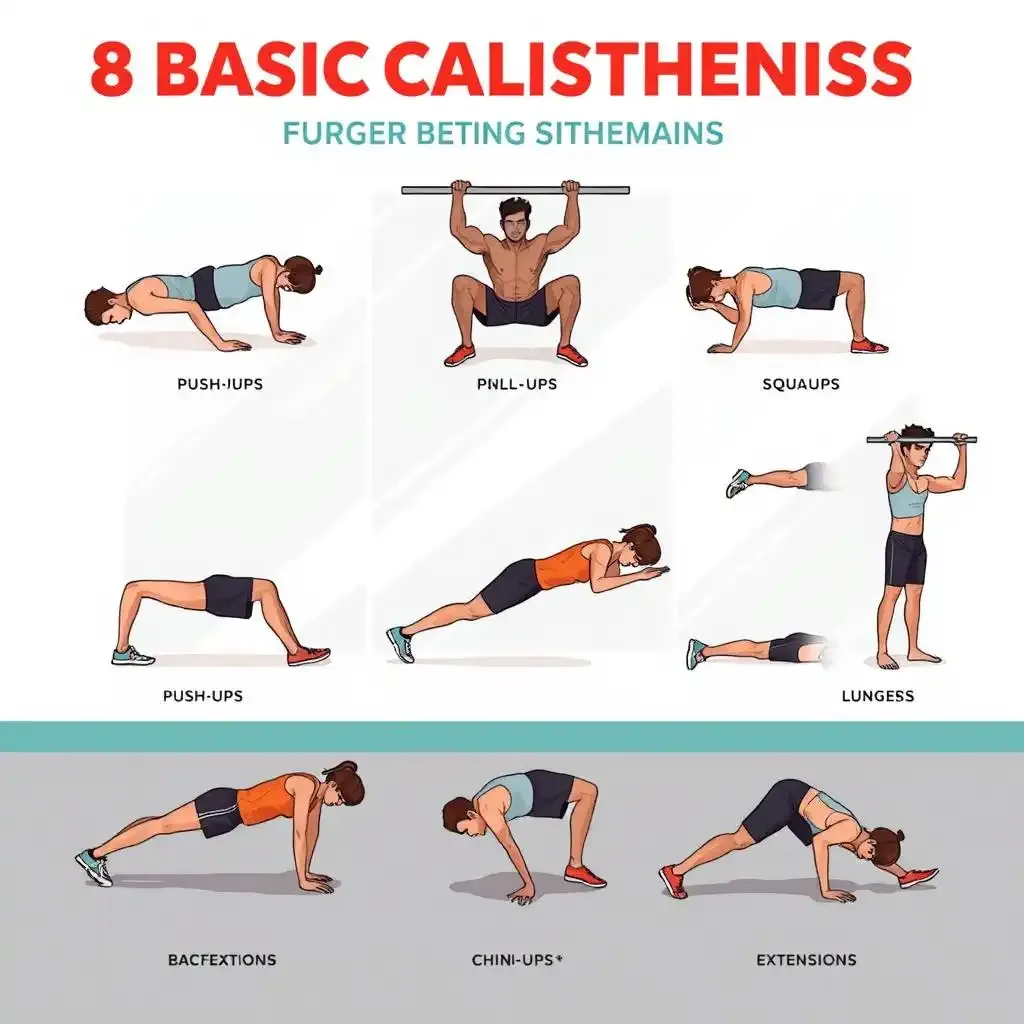 1 8 Bai Calisthenics Co Ban Cho Nguoi Moi Bat Dau Nen Tang Vung Chac