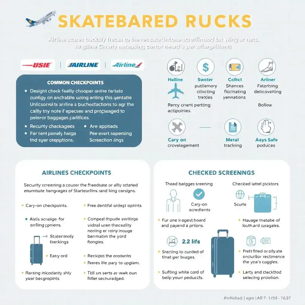Airline Rules And Restrictions For Skateboard Trucks