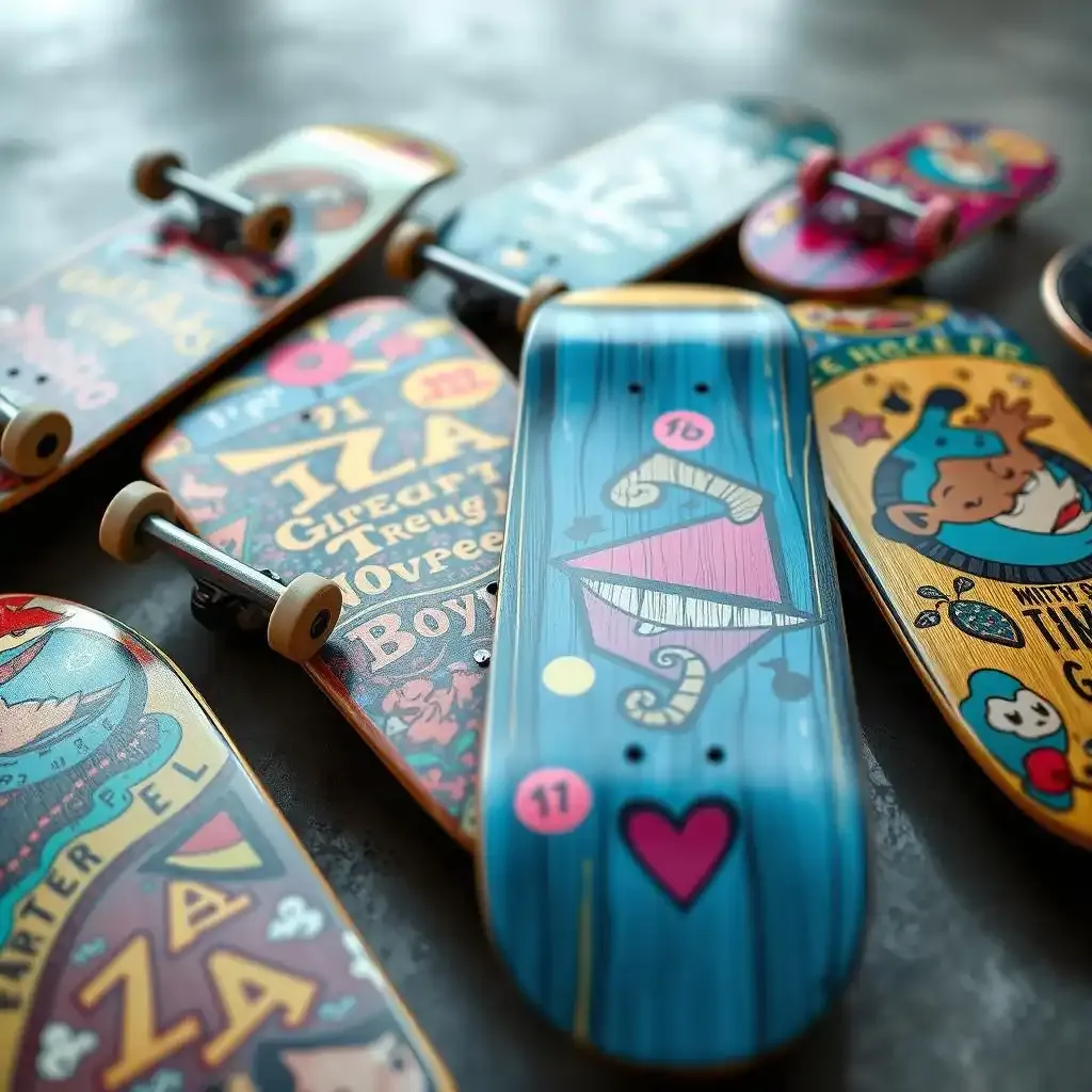 Awesome Designs Exploring Girl Skateboard Decks Art