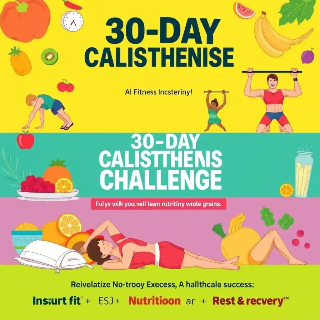 Calisthenics 30 Day Challenge Nutrition And Recovery For Success