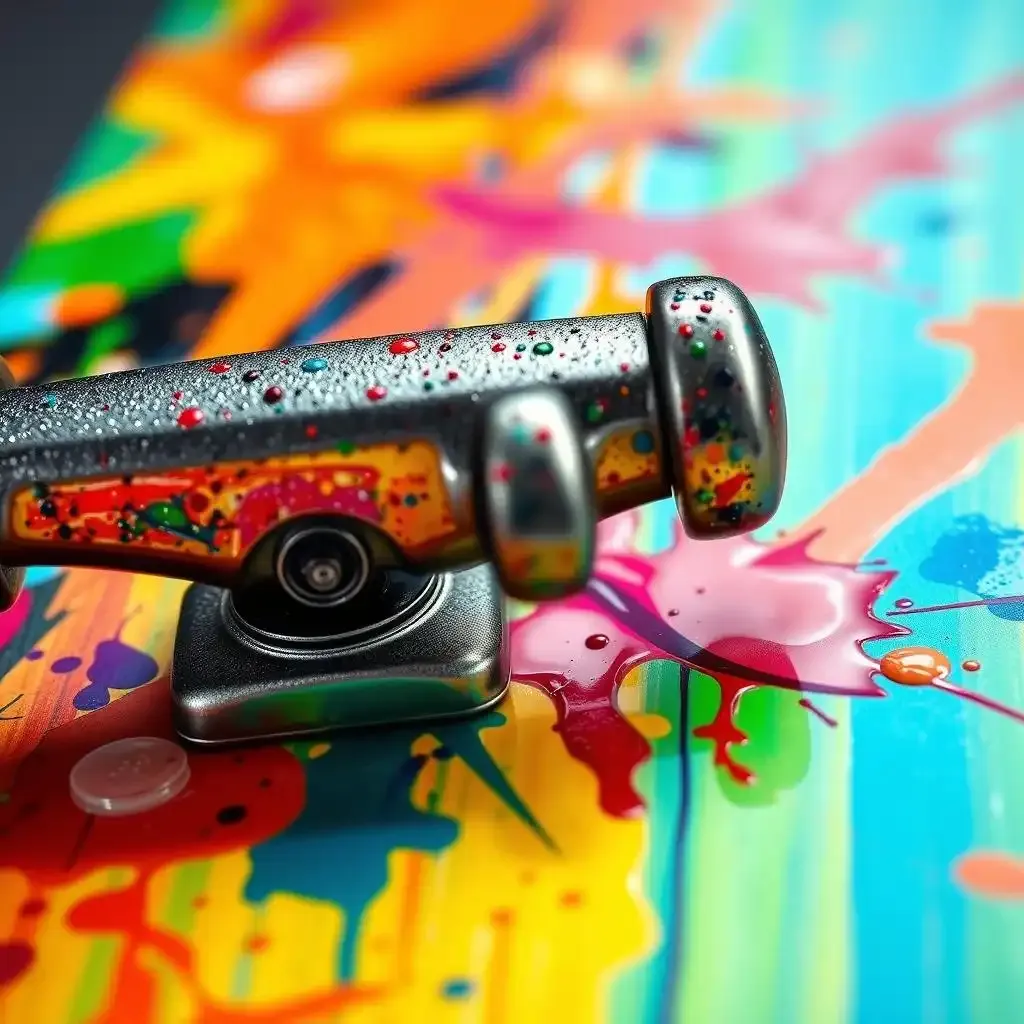 Choosing The Right Paint For Skateboard Trucks