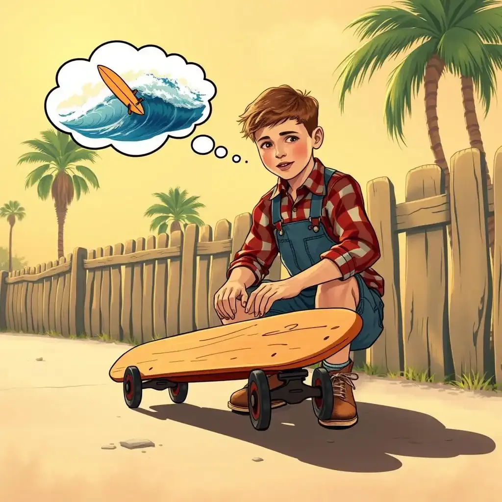 Early Days When The First Skateboards Were Just An Idea
