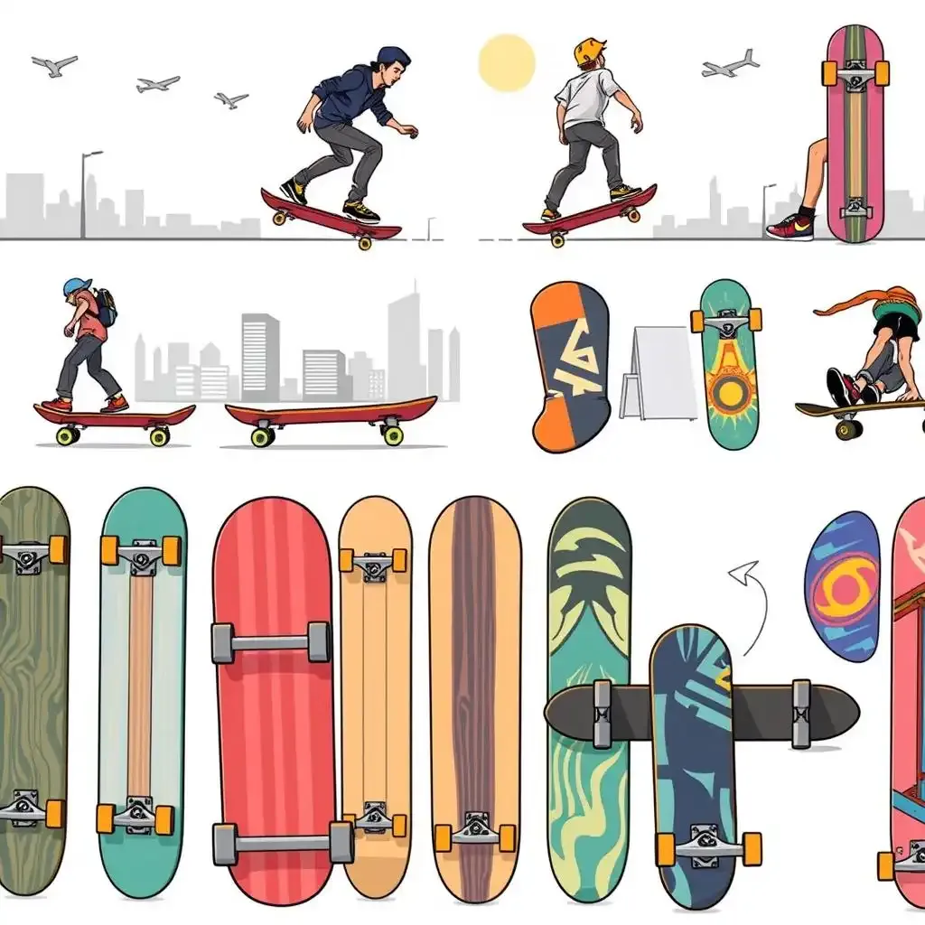 Finding The Perfect Skateboard Clipart For Your Project