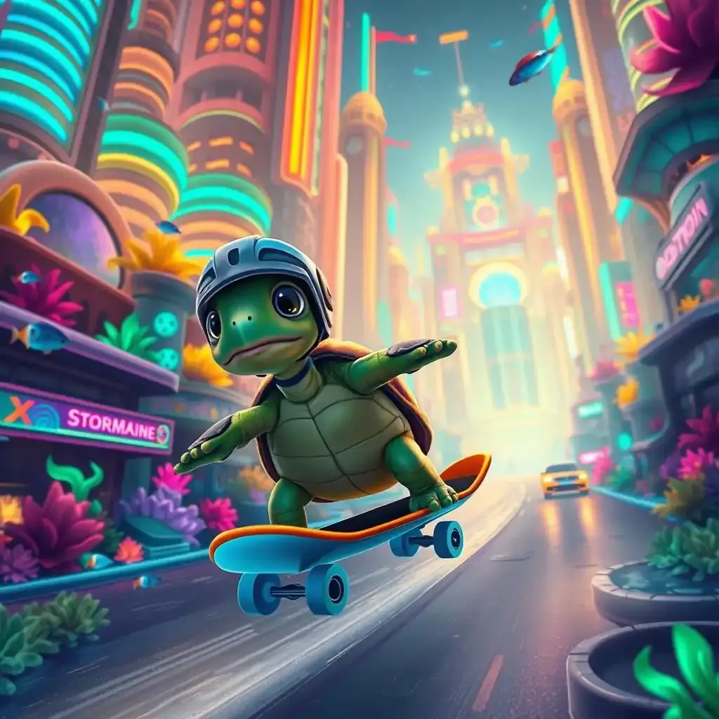 Finding Your Fix Where To Watch A Turtle On A Skateboard