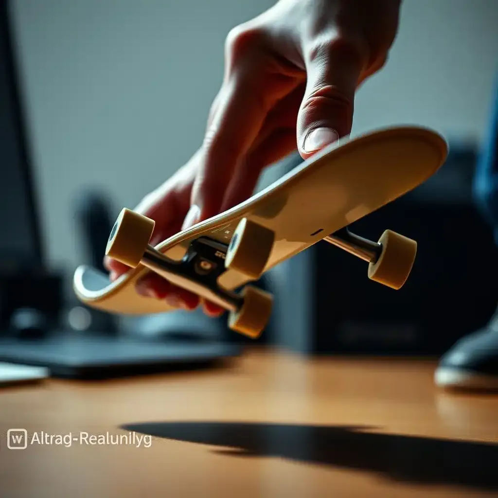 Fingerboarding Frenzy Mastering The Tech Deck Skateboard