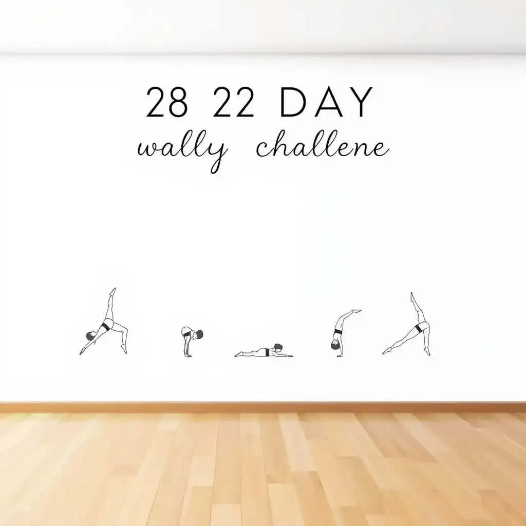 Free 28 Day Wall Pilates Challenge: Amazing Core Workout