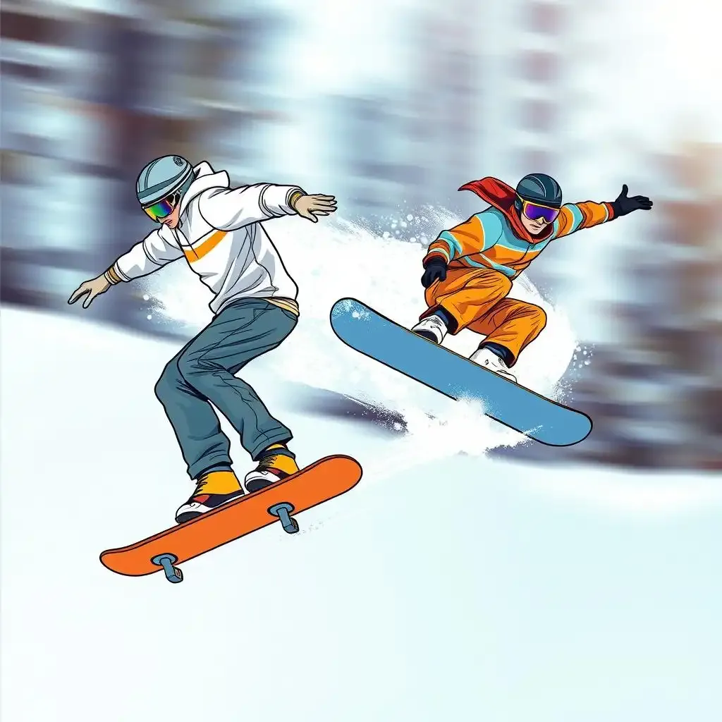 From Concrete To Snow How Skateboarding Skills Translate To Snowboarding