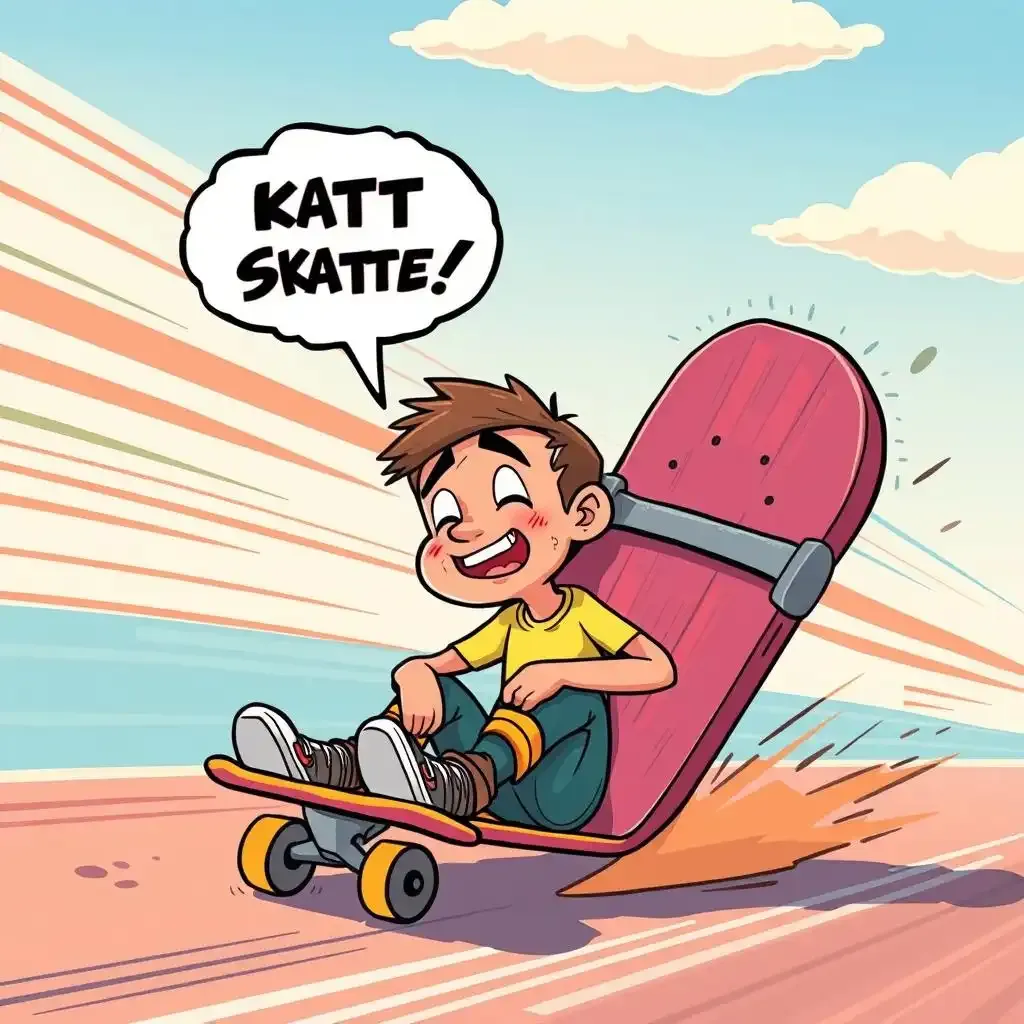 Funny Things A Skateboard Might Say To A Skateboarder