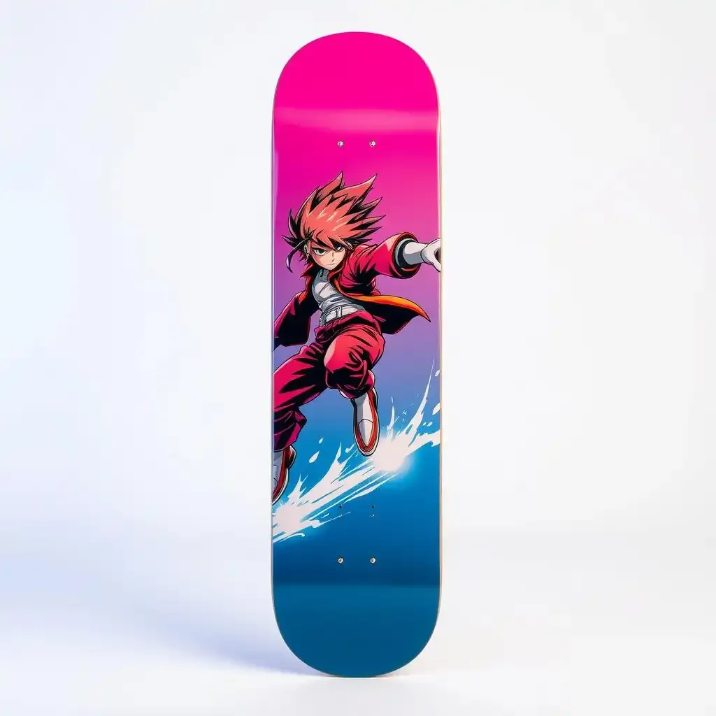 Gearing Up For The Ride Where To Find Your Perfect Skateboard Anime Deck