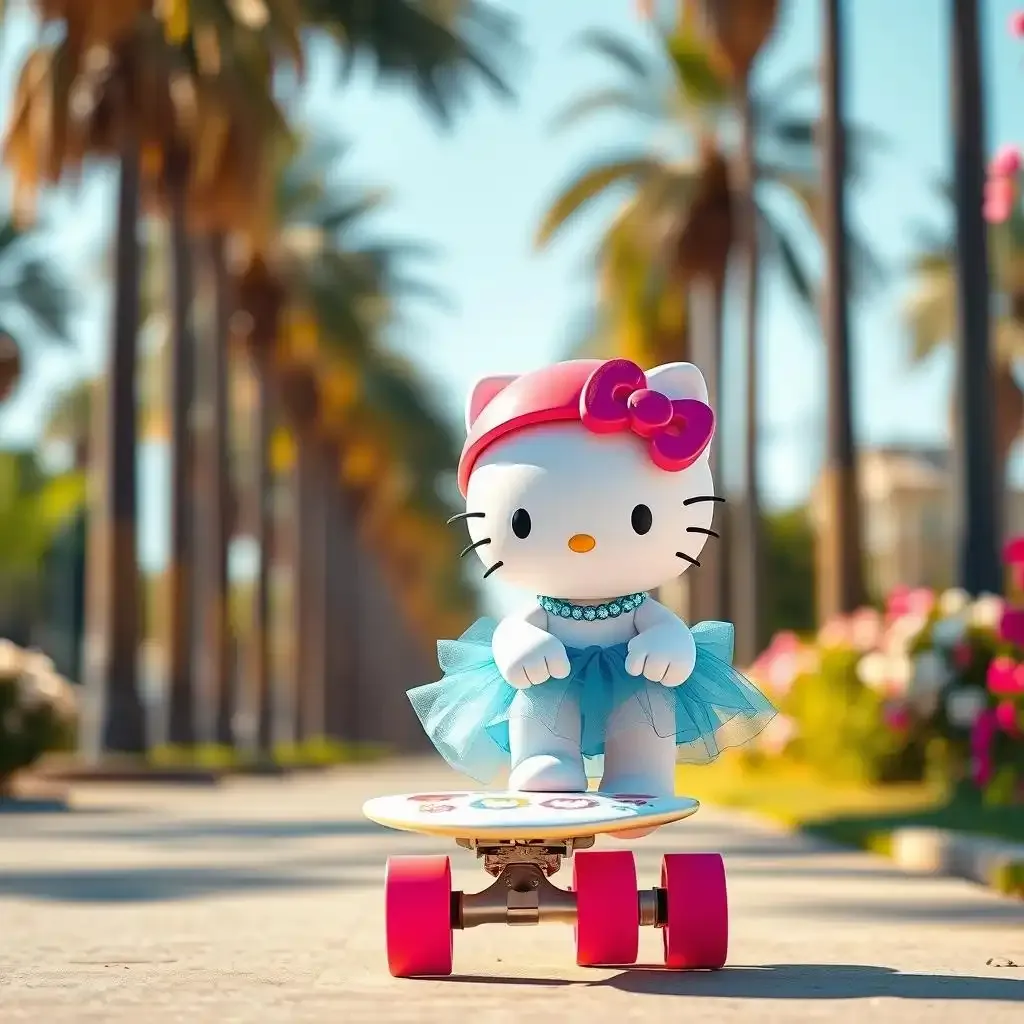 Hello Kitty Skateboard A Cute Way To Ride