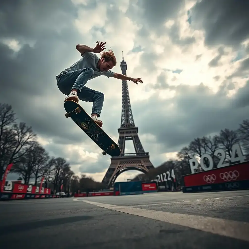 Mens Street Skateboarding In The 2024 Olympics Kicks Off