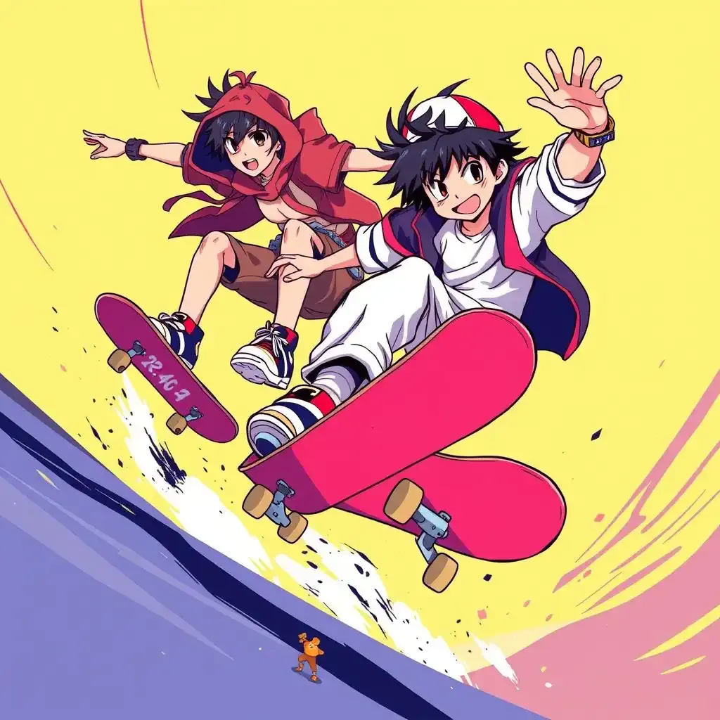 Skateboard Anime More Than Just Cool Tricks On Wheels