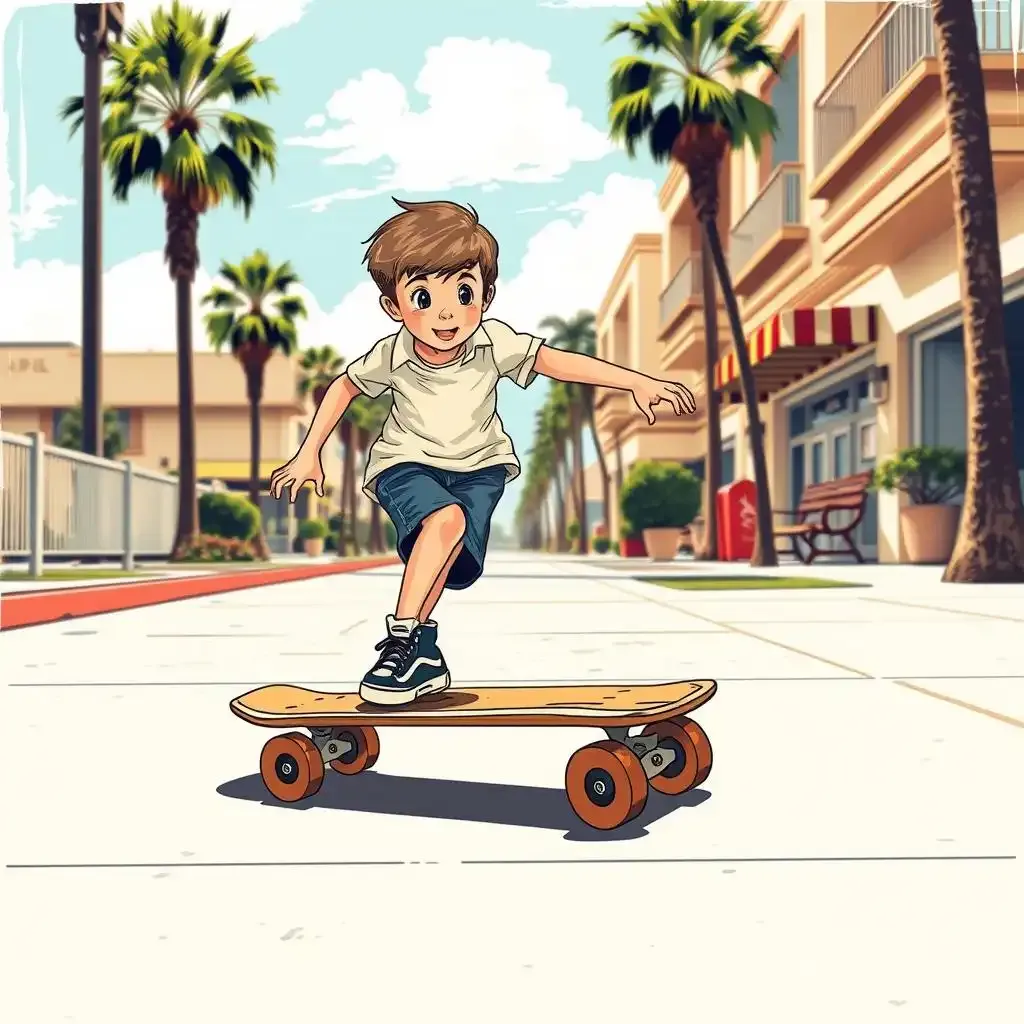 The Early Days When Skateboards Were First Rolling