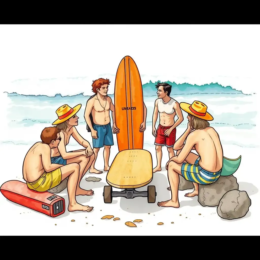 The Surfing Link How Surfers Influenced When Skateboards Were Invented