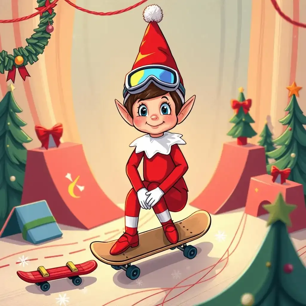Why Every Kid Wants A Skateboard Elf On The Shelf