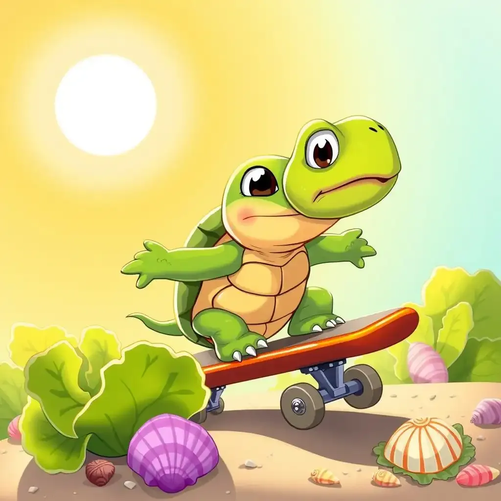 Why Is A Turtle On A Skateboard So Captivating